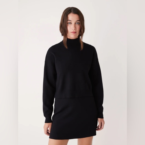 NWT Frank and Oak Compact Mockneck Sweater - Picture 2 of 10